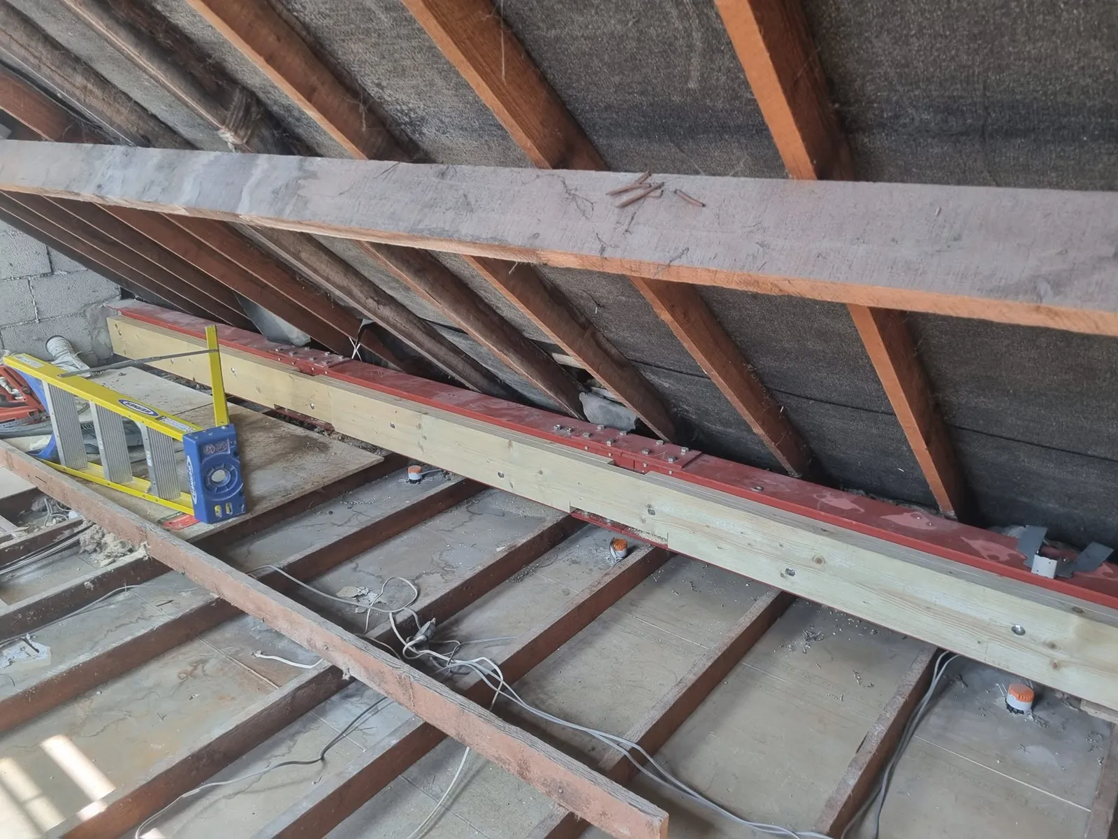 Can a trussed roof be converted?