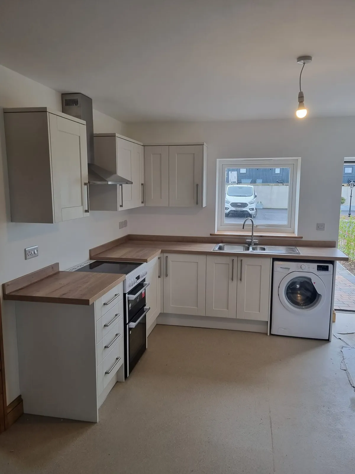 New kitchen fitted